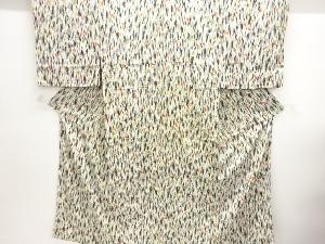 アンティーク　紋錦紗抽象模様着物